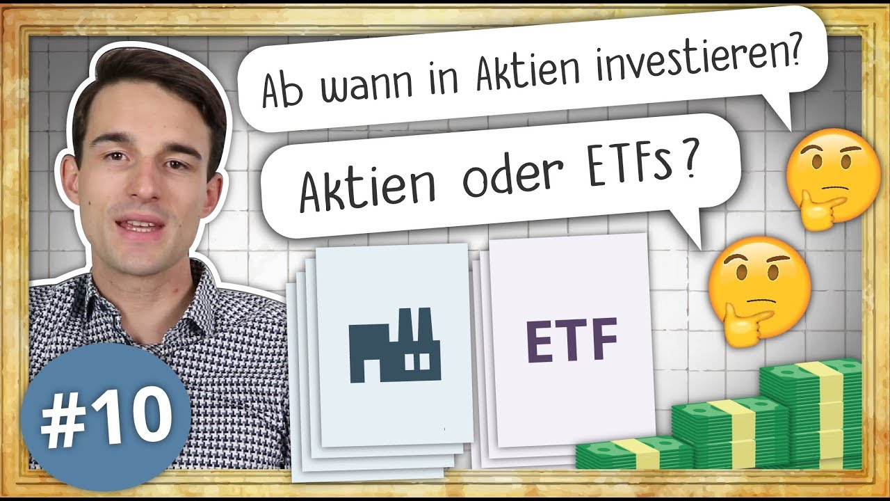 Aktien oder ETF? Ab wann in Aktien Investieren? | #FragFinanzfluss