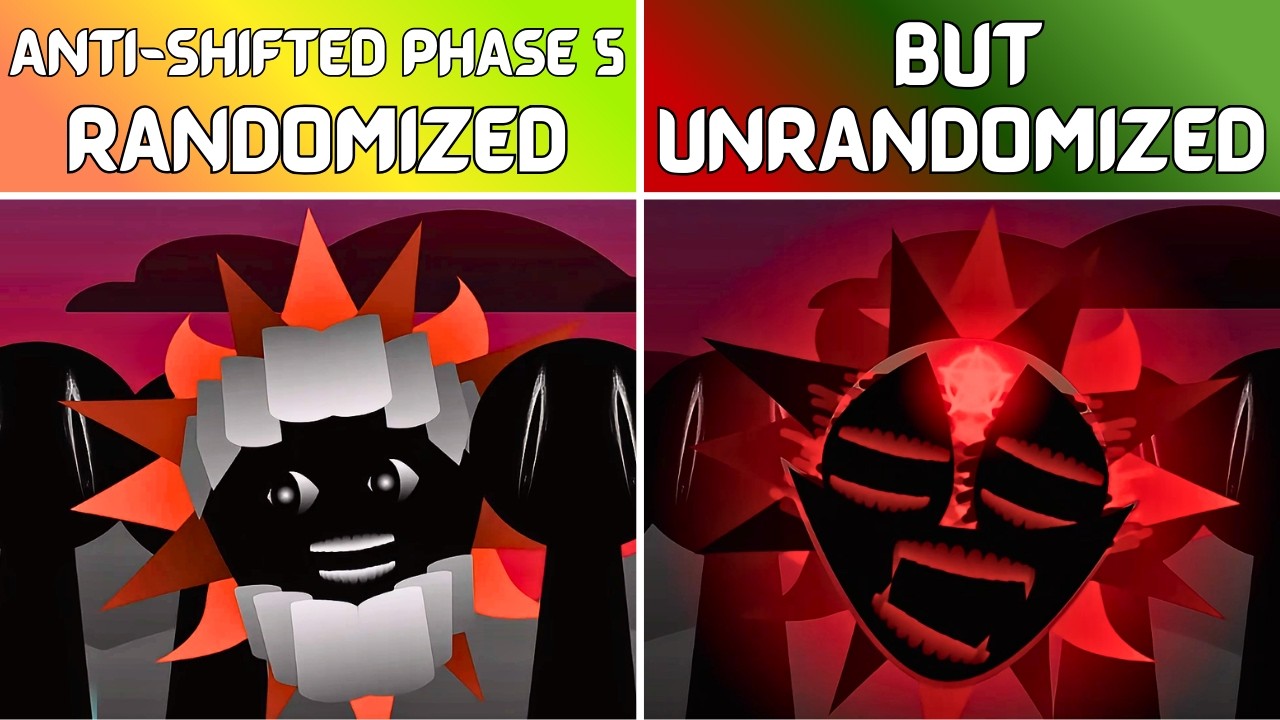 Sprunki Anti-Shifted Phase 5 &ndash; Randomized VS UnRandomized: Who Nails It Better?