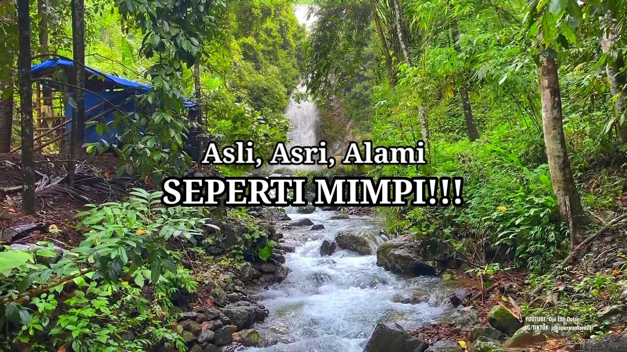 Air Terjun yang Indah di Jawa Tengah CURUG SIKEPYAR