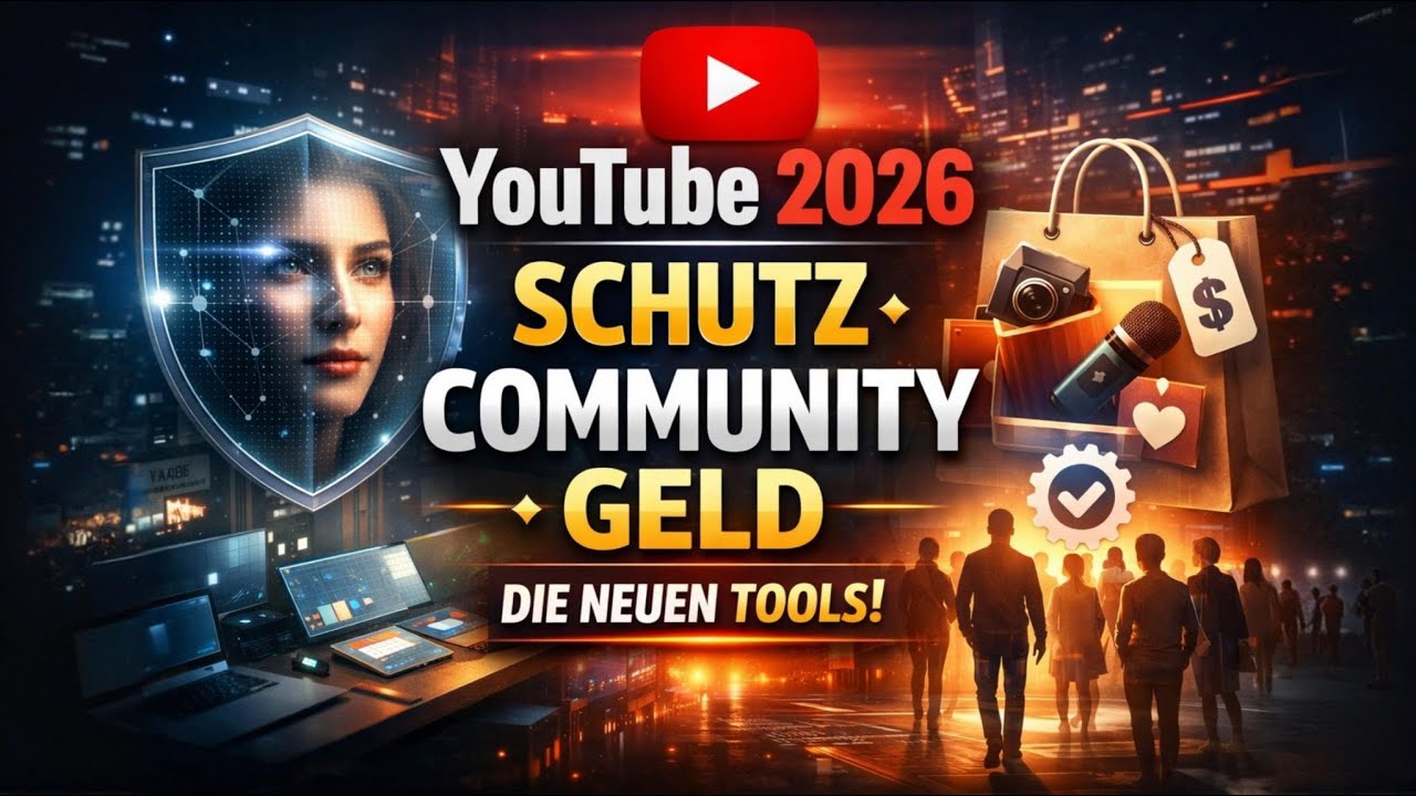 YouTube Update 2026 Community kontrollieren KI Missbrauch stoppen besser verdienen