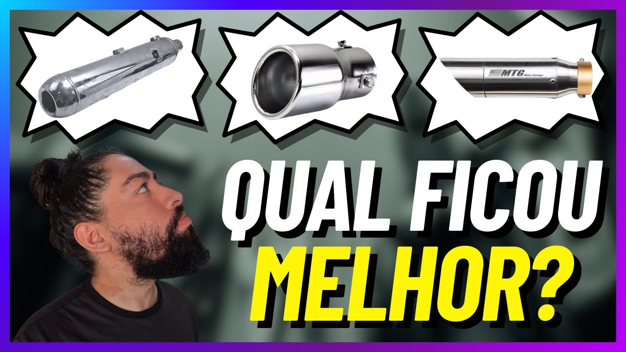Comparando Ponteiras de Escape na Meteor 350 (RAW SOUND)