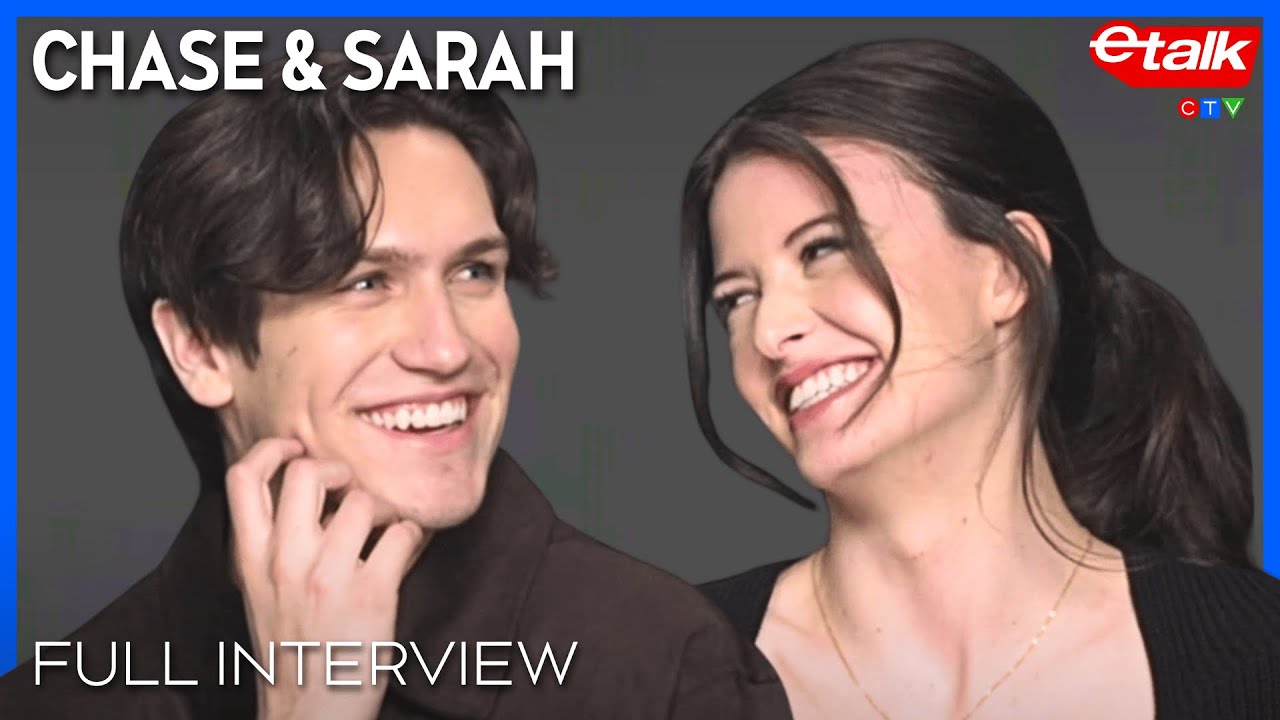 Chase Hudson & Sara Waisglass on ENEMIES to LOVERS chemistry in 'How to Lose a Popularity Contest'