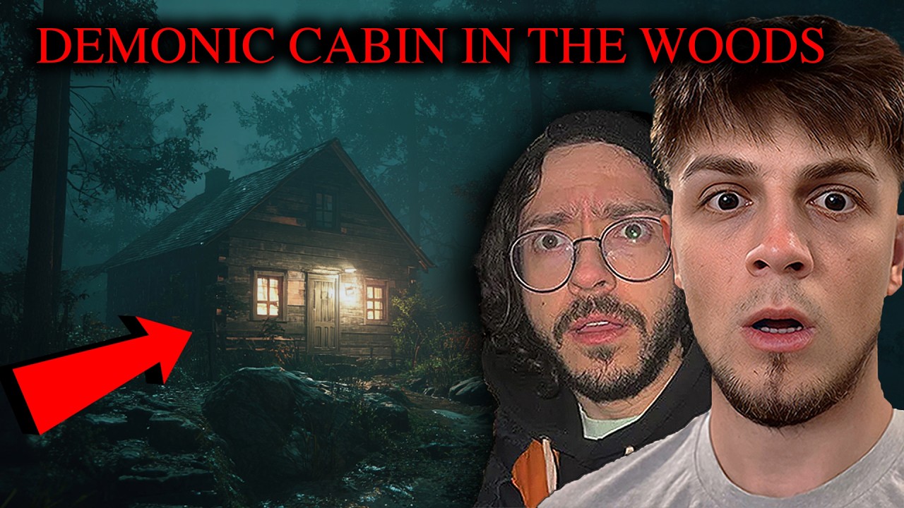 MOST TERRIFYING Experience While Filming - DEMON CAUGHT ON CAMERA IN HAUNTED CABIN (VERY SCARY)