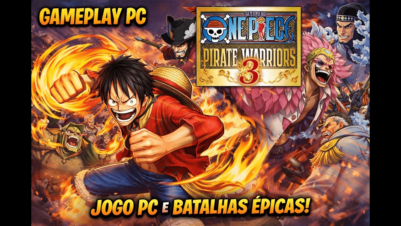 Jogando - One Piece Pirate Warriors 3