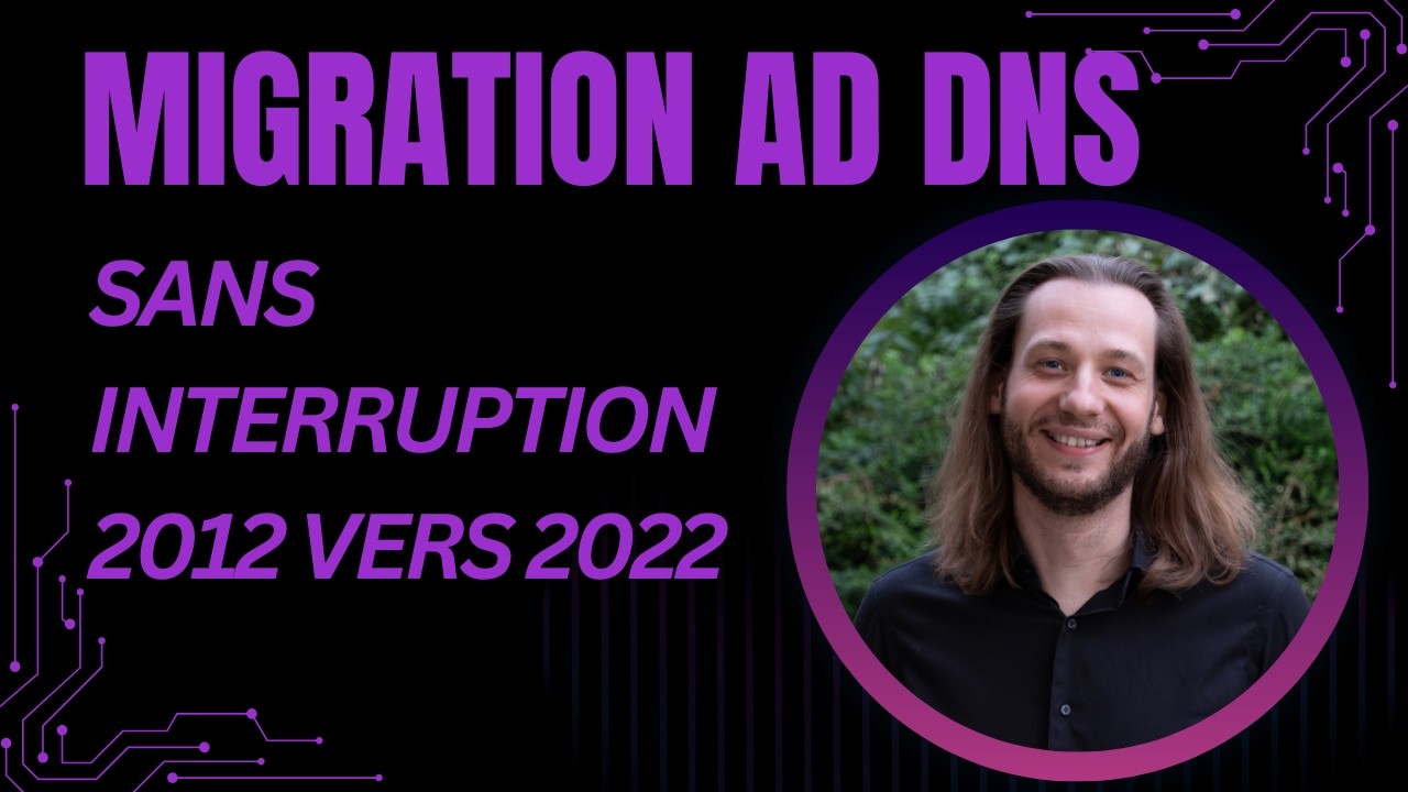 AUDIO FR – Fin de support Windows Server 2012 R2 - Migration AD & DNS vers Server 2022 - 