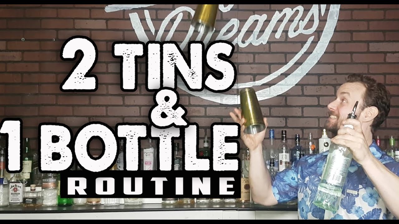 Cocktails & Dreams - 2 Tins & 1 Bottle Working Flair Routine