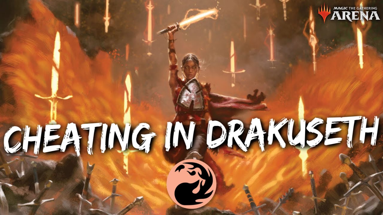 TURN 4 DRAKUSETH!! - Irencrag Red (Standard) [MTG Arena] | Mono-Red MIdrange Deck in ELD Standard