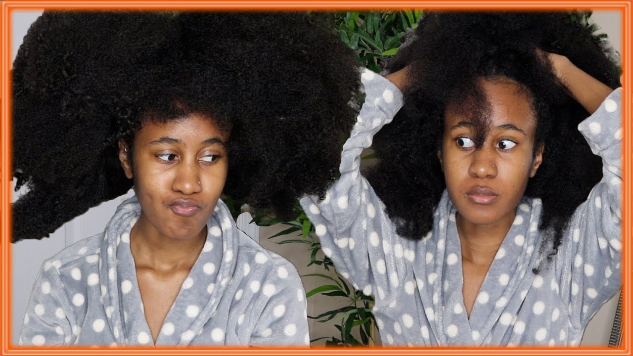 HOW TO DETANGLE DRY MATTED NATURAL HAIR