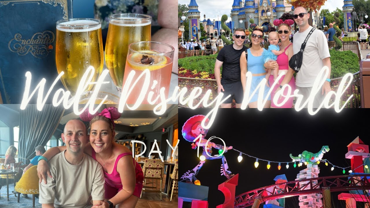 WALT DISNEY WORLD VLOG DAY 10 | Magic Kindgom, Grand Floridian, Hollywood Studios, Fords Garage