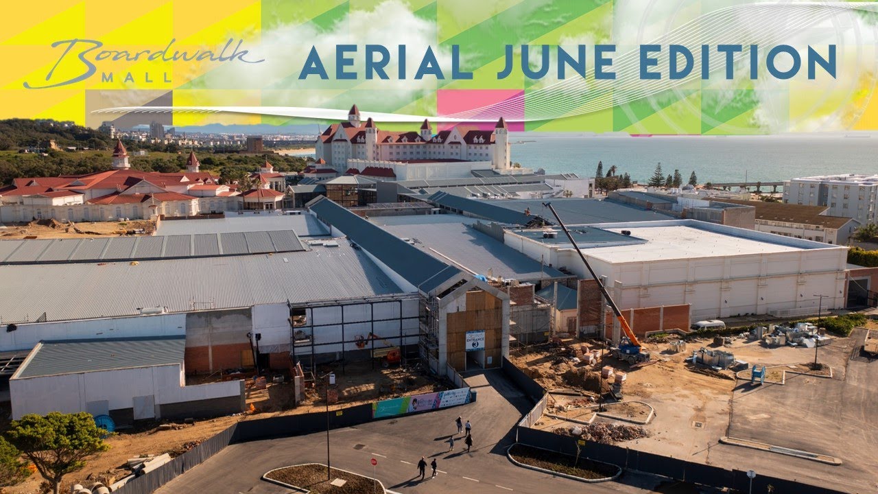 Boardwalk Mall Aerial View - June 2022