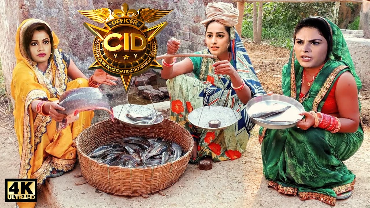 খুনির উপর নজর রাখার জন্য পূর্বী, শ্রেয়া এবং রাজবন্তী মাছ বিক্রির কাজ শুরু করে। Cid Bangla Latest Ep