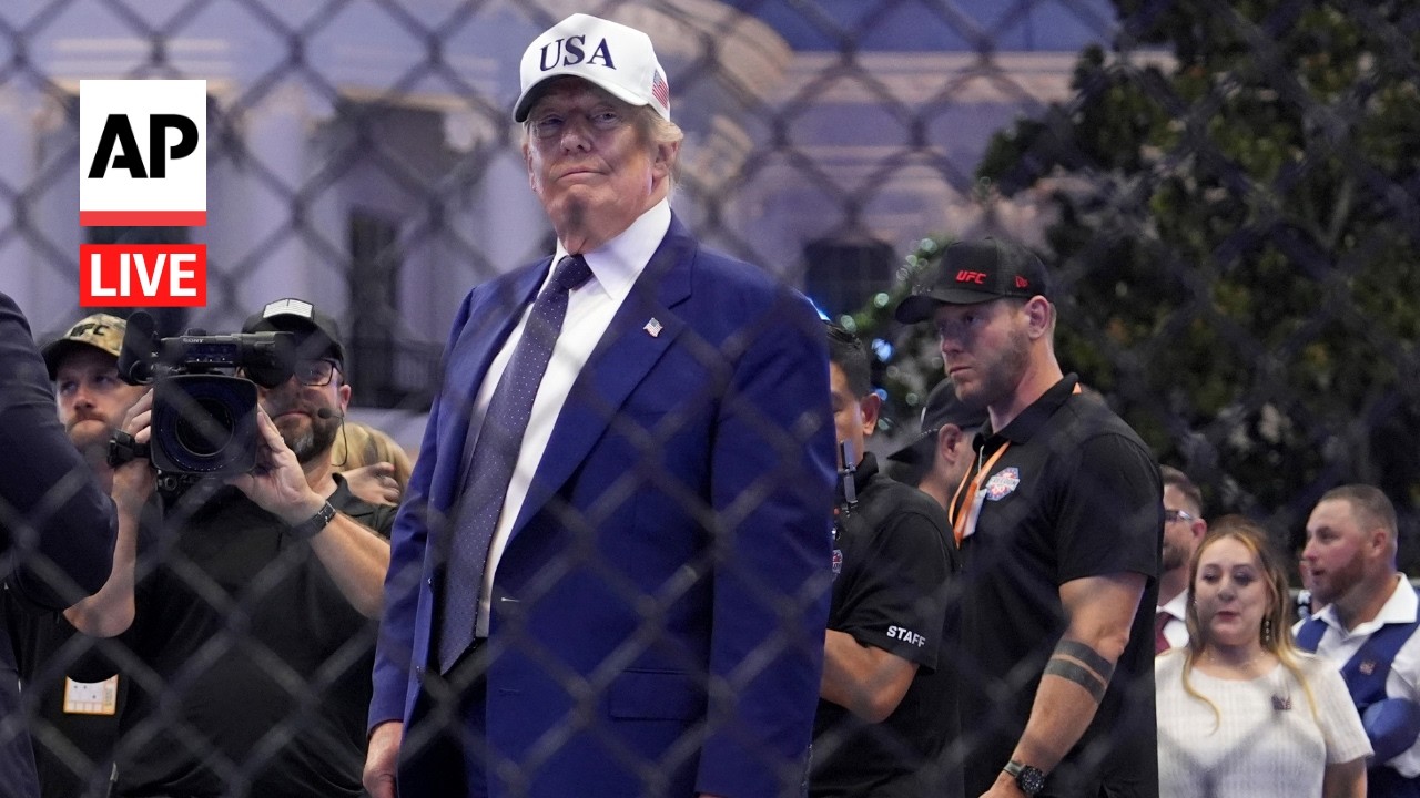 UFC Freedom 250 LIVE: Trump celebrates 80th birthday with White House fight