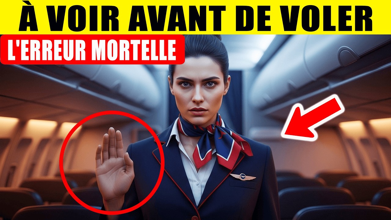 13 MINUTES NOIRES : L'ERREUR MORTELLE QUE TOUT LE MONDE FAIT EN AVION