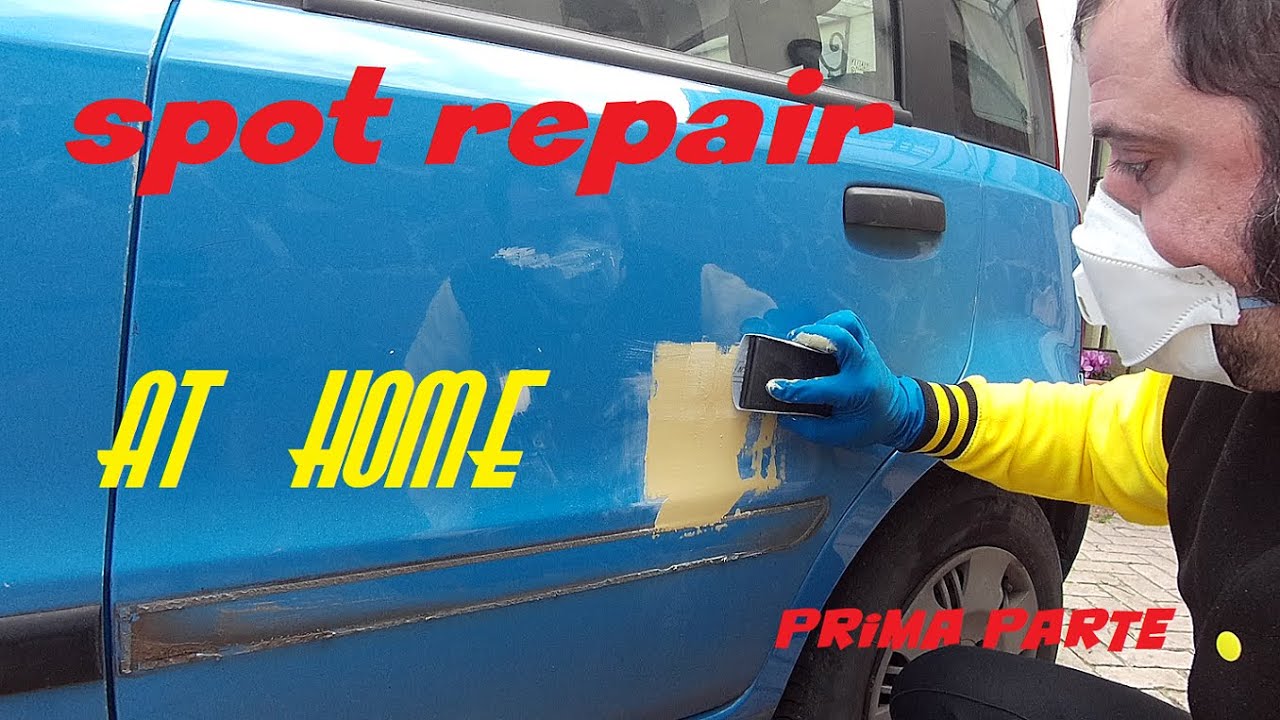 spot repair a bomboletta | ciclo completo dal bollo alla verniciatura | prima parte