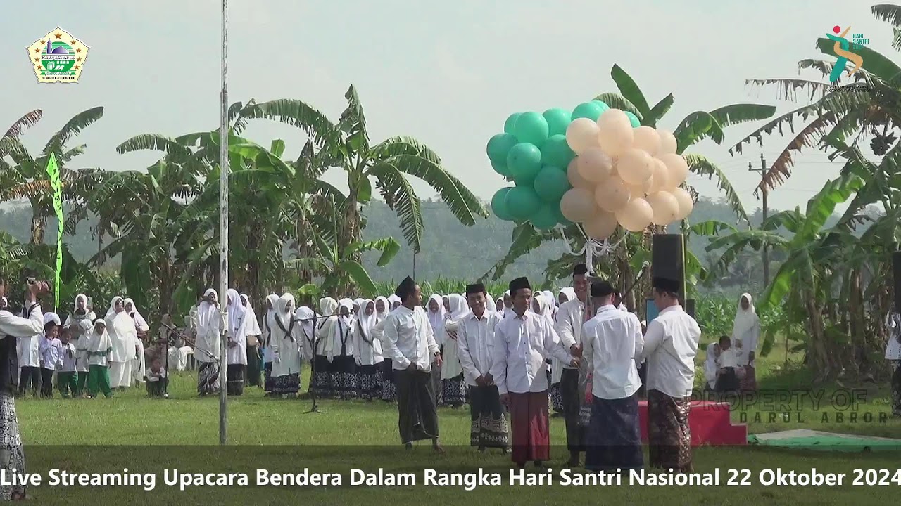 🔴 Live Streaming Upacara Bendera Dalam Rangka Hari Santri Nasional 22 Oktober 2024