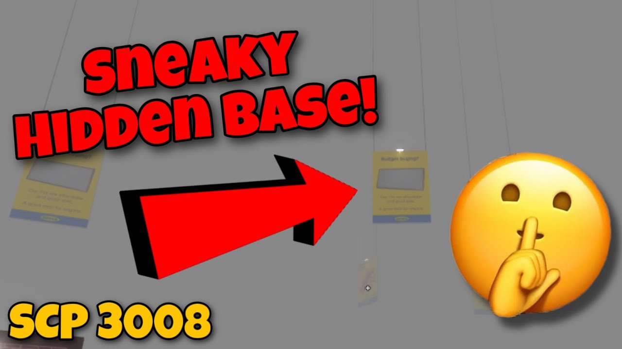 Гайд по скрытой базе в Roblox Ikea SCP 3008!
