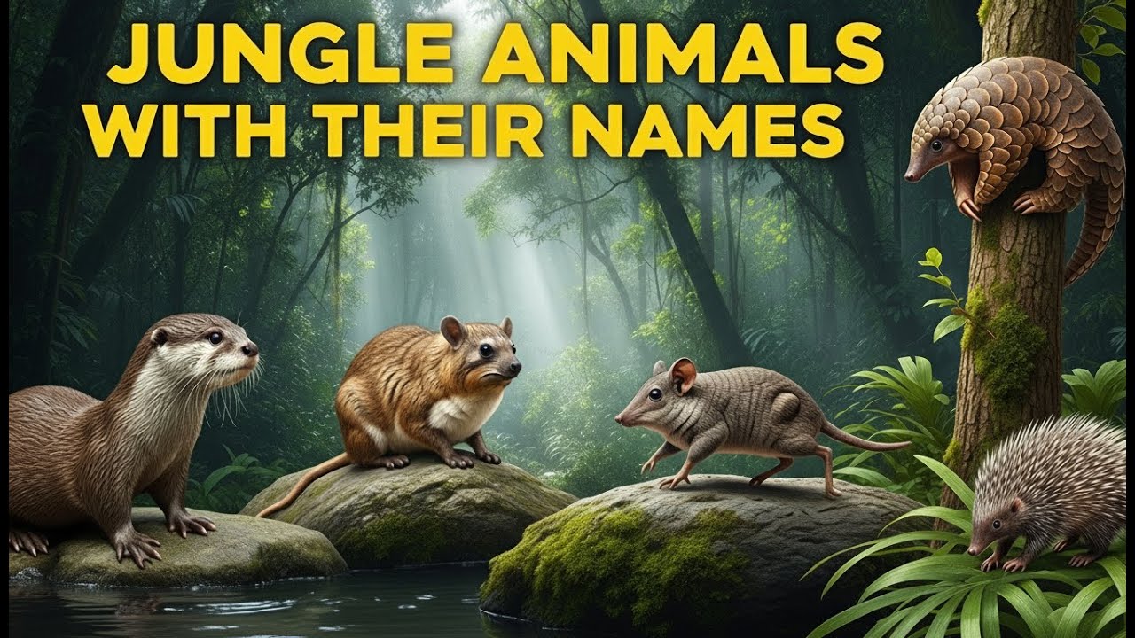 Incredible Jungle Animals and Their Names | Wild NatureX