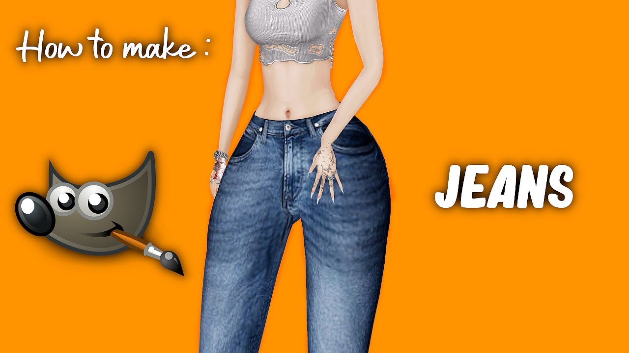 IMVU Creator : Watch Me Create Jeans