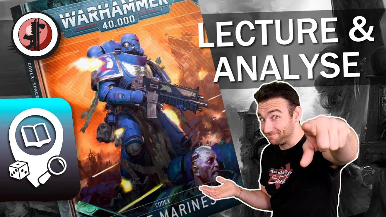 Warhammer 40.000 le codex Space Marines !