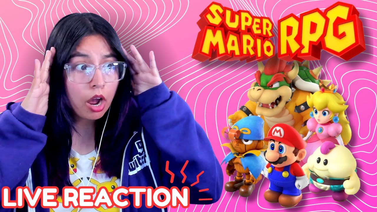 NEW Super Mario RPG - LIVE Reaction