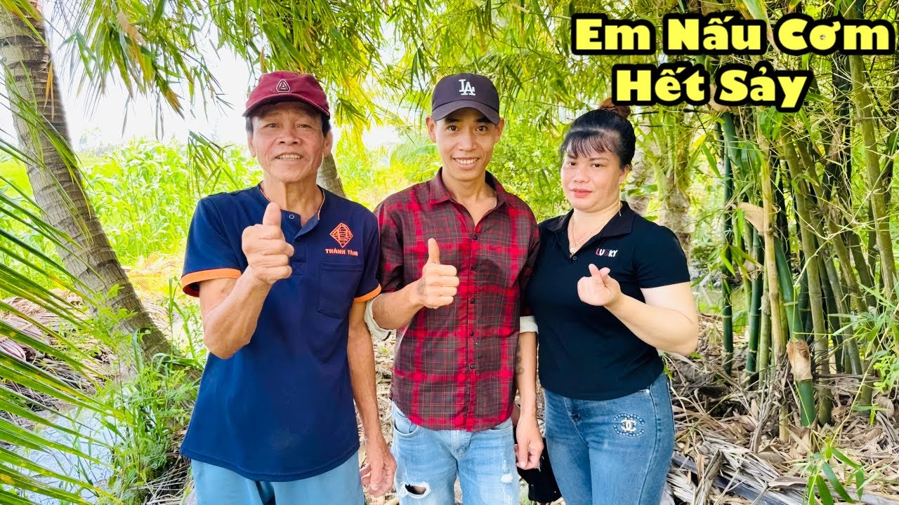 Bất ngờ chung chàng trai miệt vườn nấu ăn giỏi cuối cùng cũng có bạn gái từ vũng tàu xuống nấu cơm 