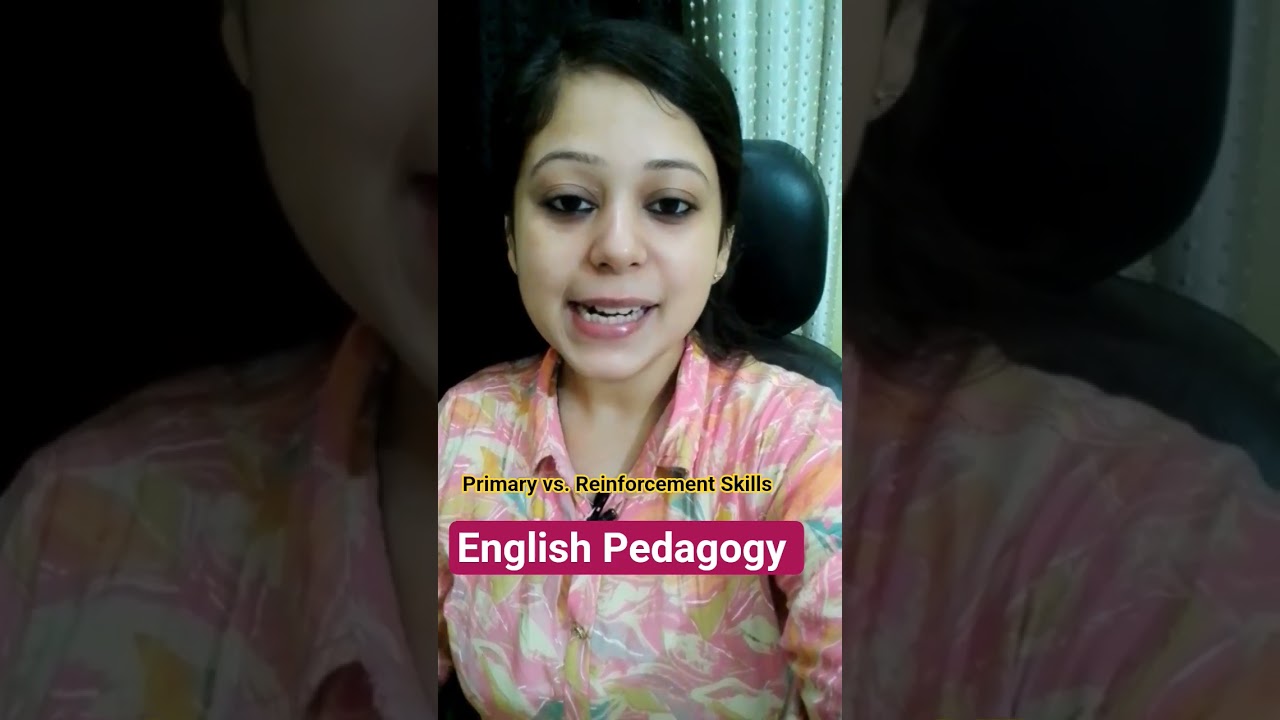 Primary Skills vs. Reinforcement Skills || language skills #englishpedagogy  @GradeDoor