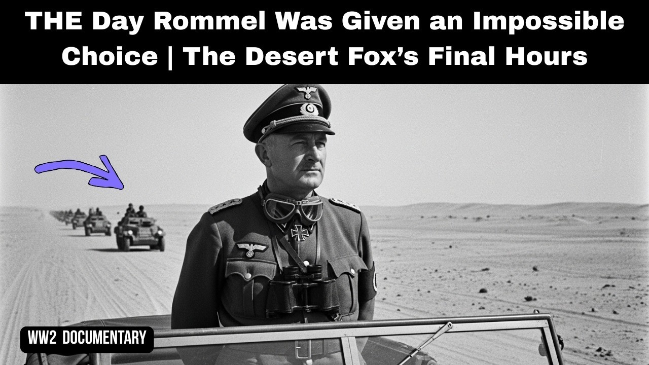 THE Day Rommel Was Given an Impossible Choice | The Desert Fox’s Final Hours