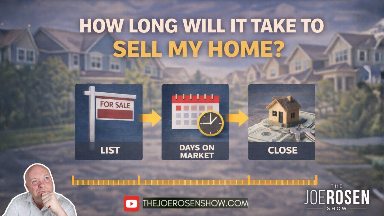 How long will it take to sell my home?