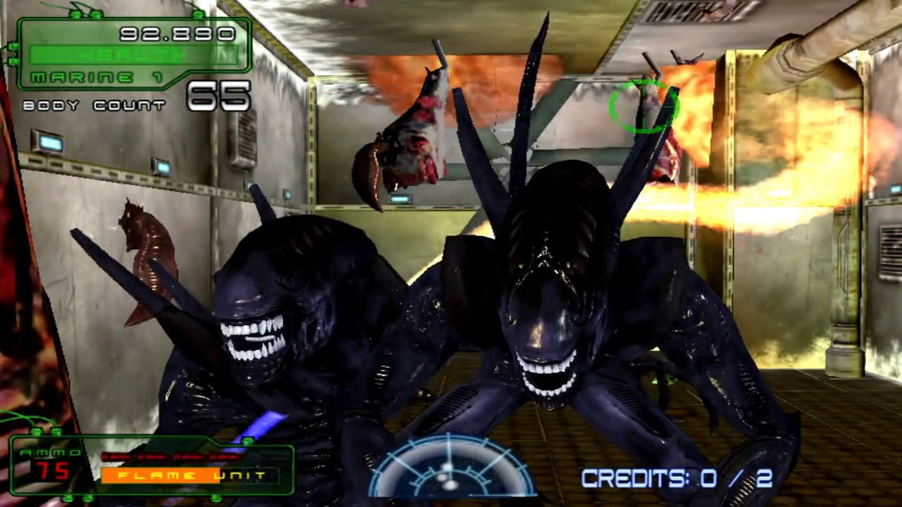 Aliens: Extermination Arcade - Mission 1 Gameplay