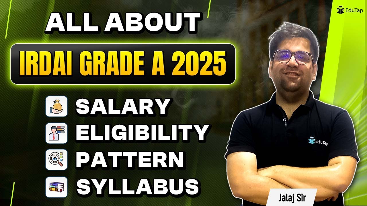 IRDAI Assistant Manager 2025 Complete Details |All About IRDAI Assistant Manager Exam |IRDAI Grade A