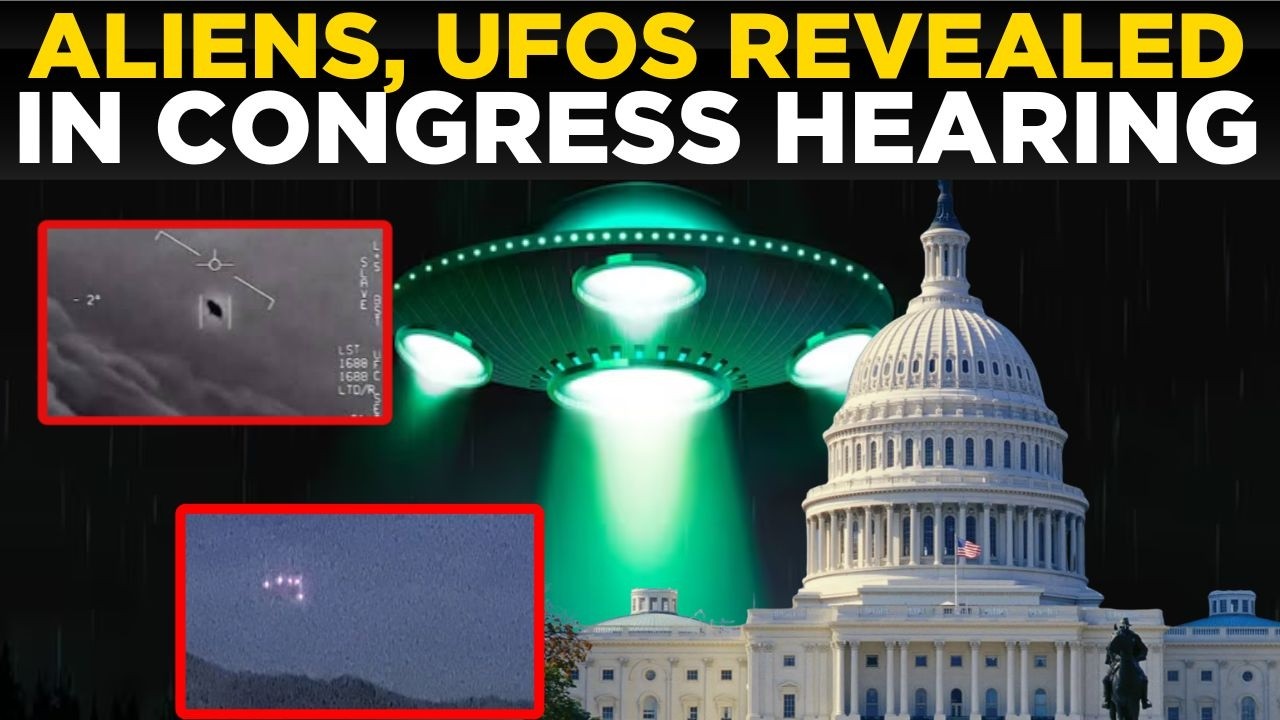 LIVE: UFO & Alien Hearing Shocks Washington, What Congress Just Heard! | US NEWS