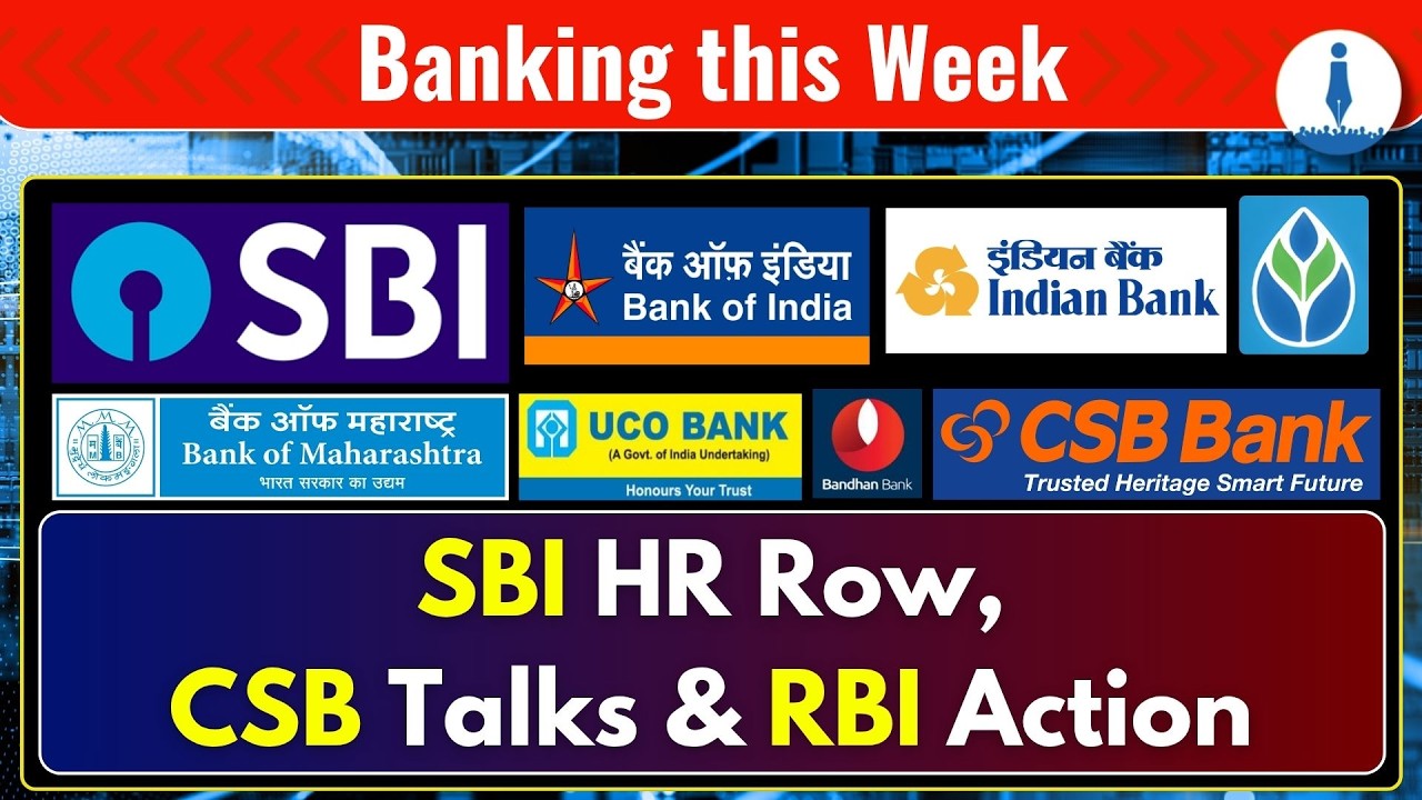 SBI HR Issues, CSB Strike Talks, RBI Penalty & RRB Concerns Weekly Banking Roundup