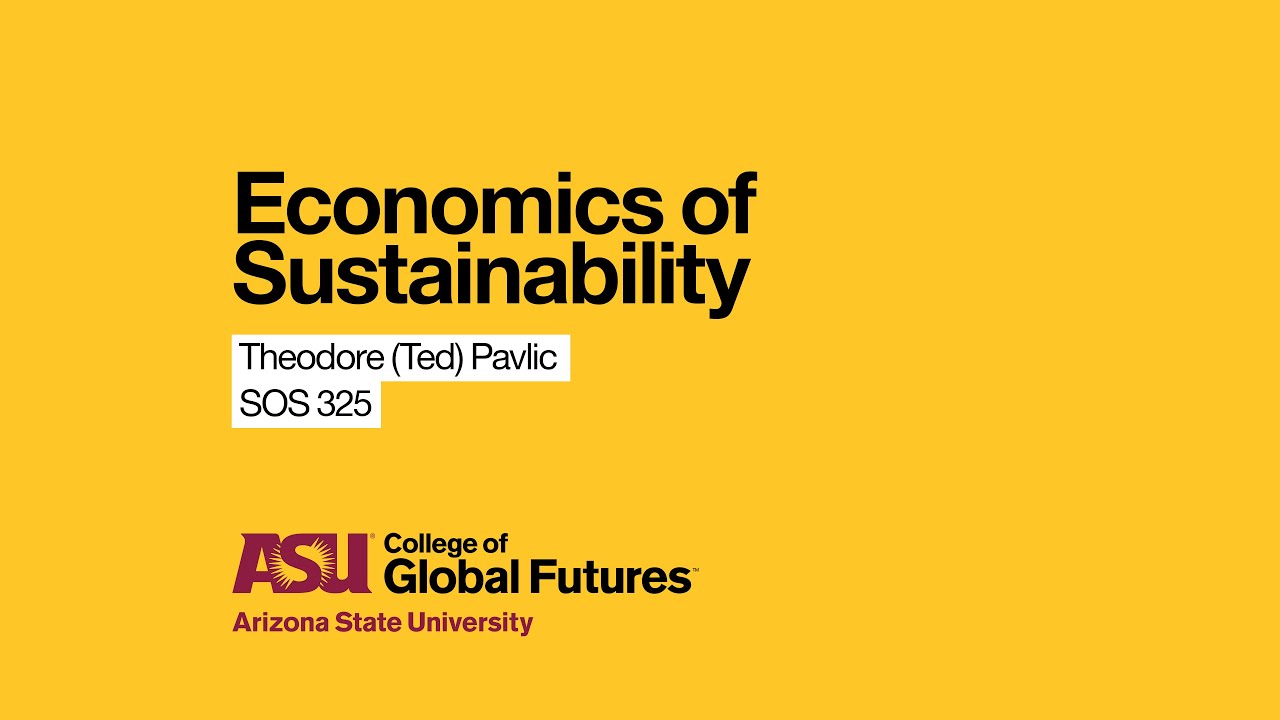Freakonomics of Sustainability (ASU Sync)