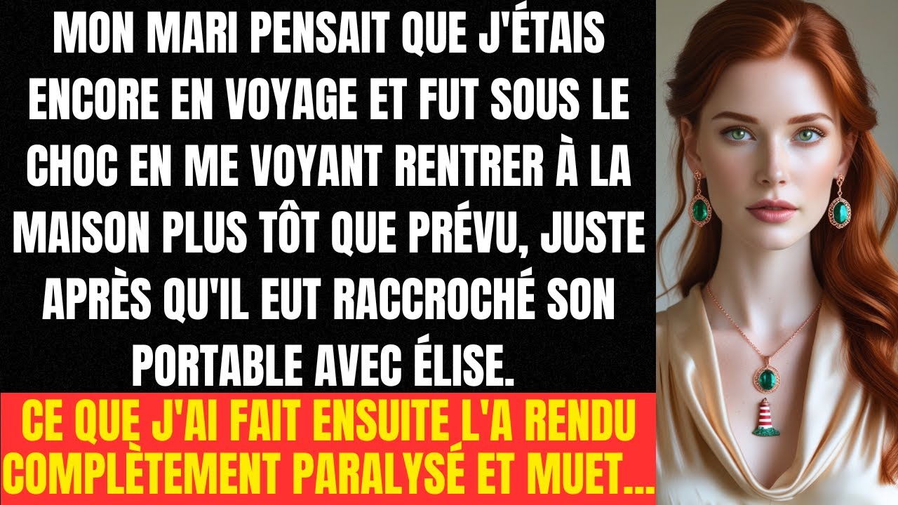 Mon mari pensait que j'étais encore en voyage et fut sous le choc en me voyant rentrer à la...