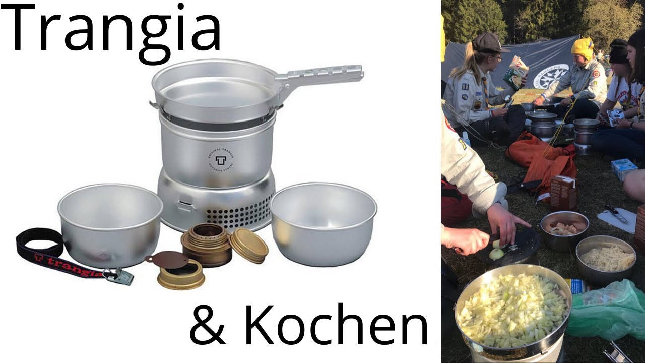 Kochen mit der Trangia