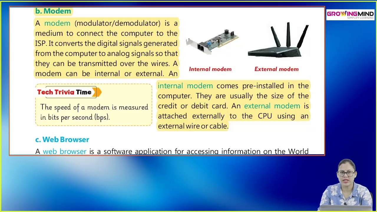 Ch 7 | More on Internet | Let's Log On | Class 04 | Growing Mind | For children