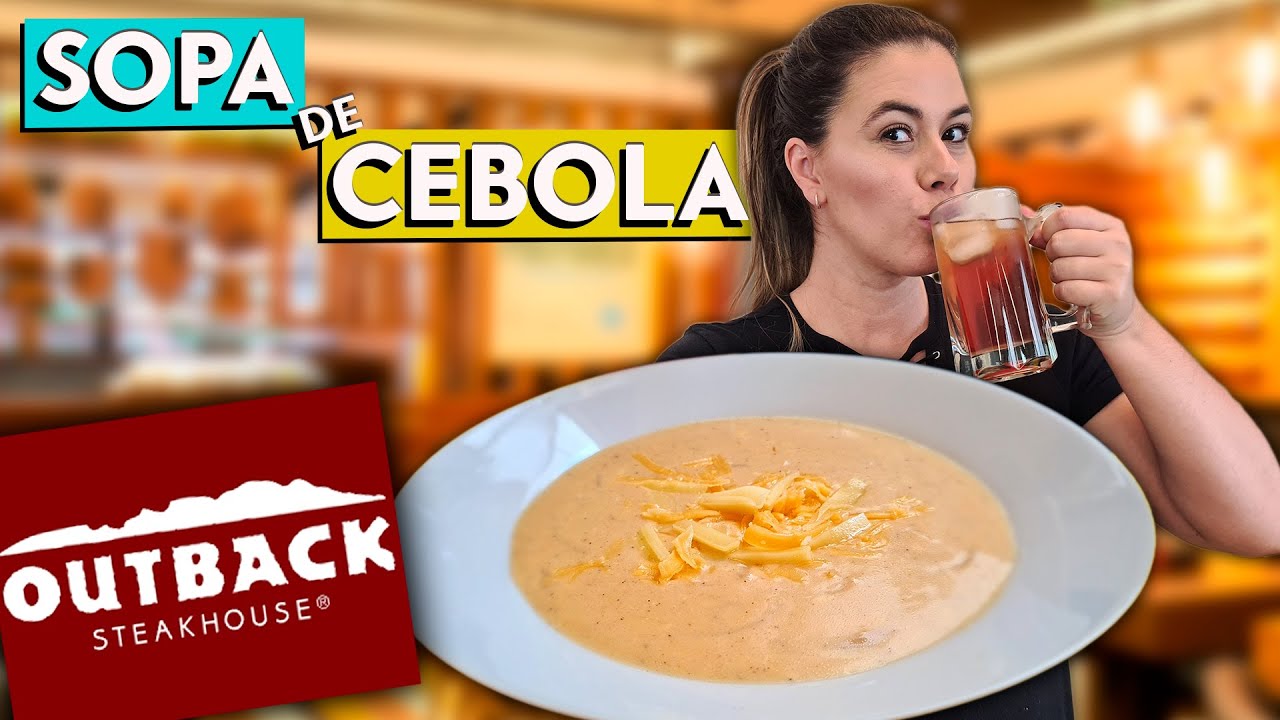 RECEITA DA SOPA DE CEBOLA DO OUTBACK + CHÁ CRANBERRY