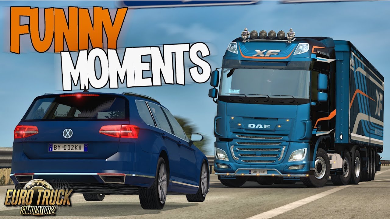 Funny Moments & Random Fails #1 | Euro Truck Simulator 2 Multiplayer | Toast