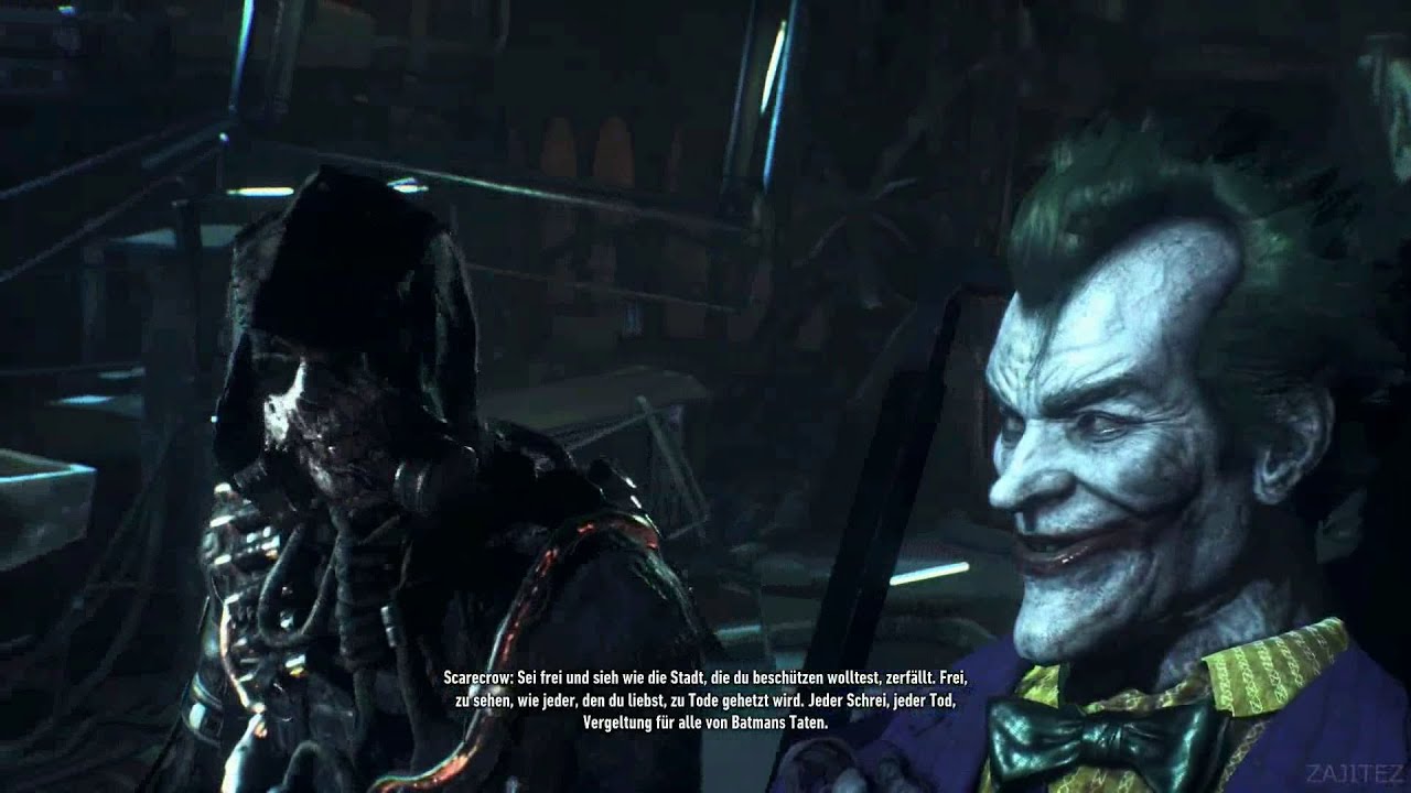 Batman: Arkham Knight Story German Full HD 1080p Cutscenes / Movie