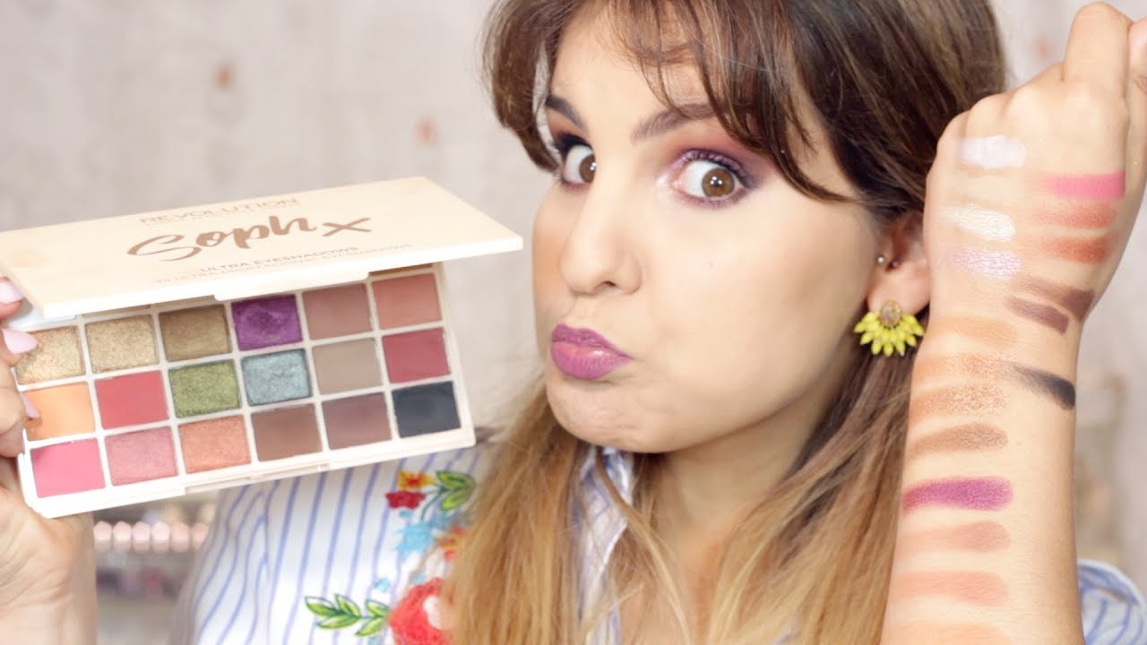 SOPH X - Makeup REVOLUTION Paleta de sombras - Vale a pena? (A 1ª vez com...) | Sara Ferreira