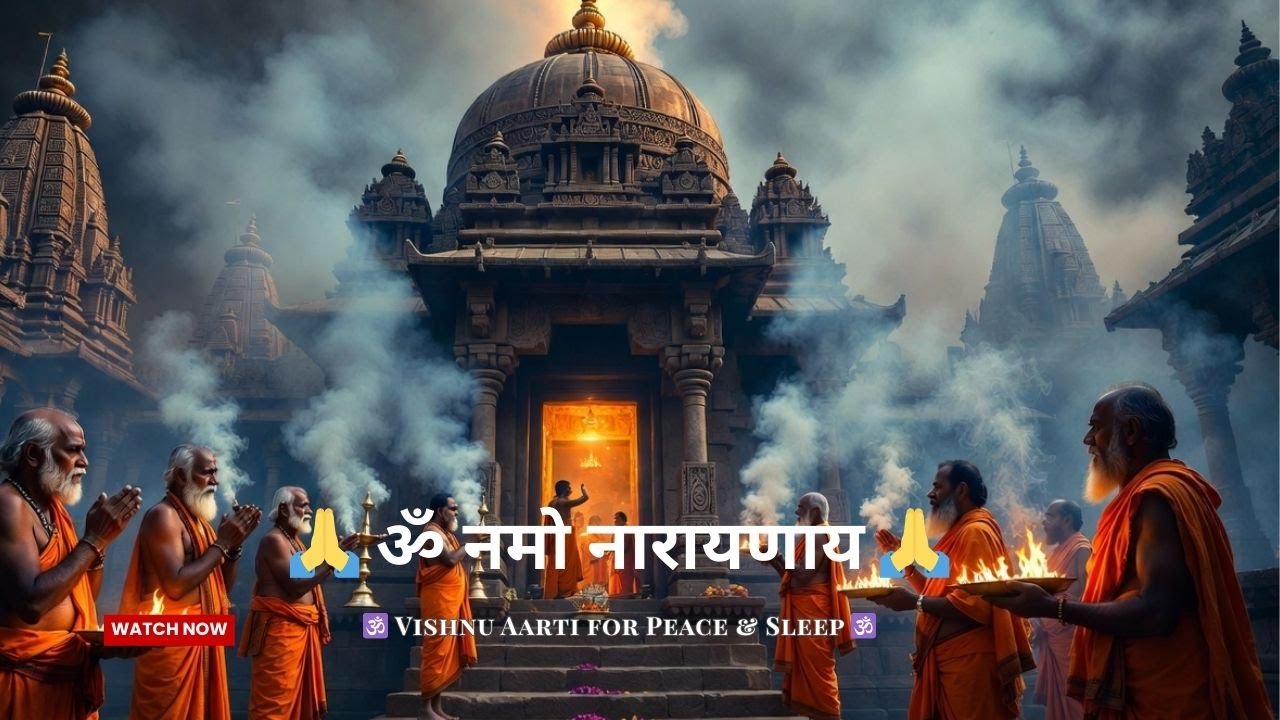 Om Jai Jagdish Hare | Full Vishnu Aarti (90 Min) | Calm Mind, Sleep & Divine Protection