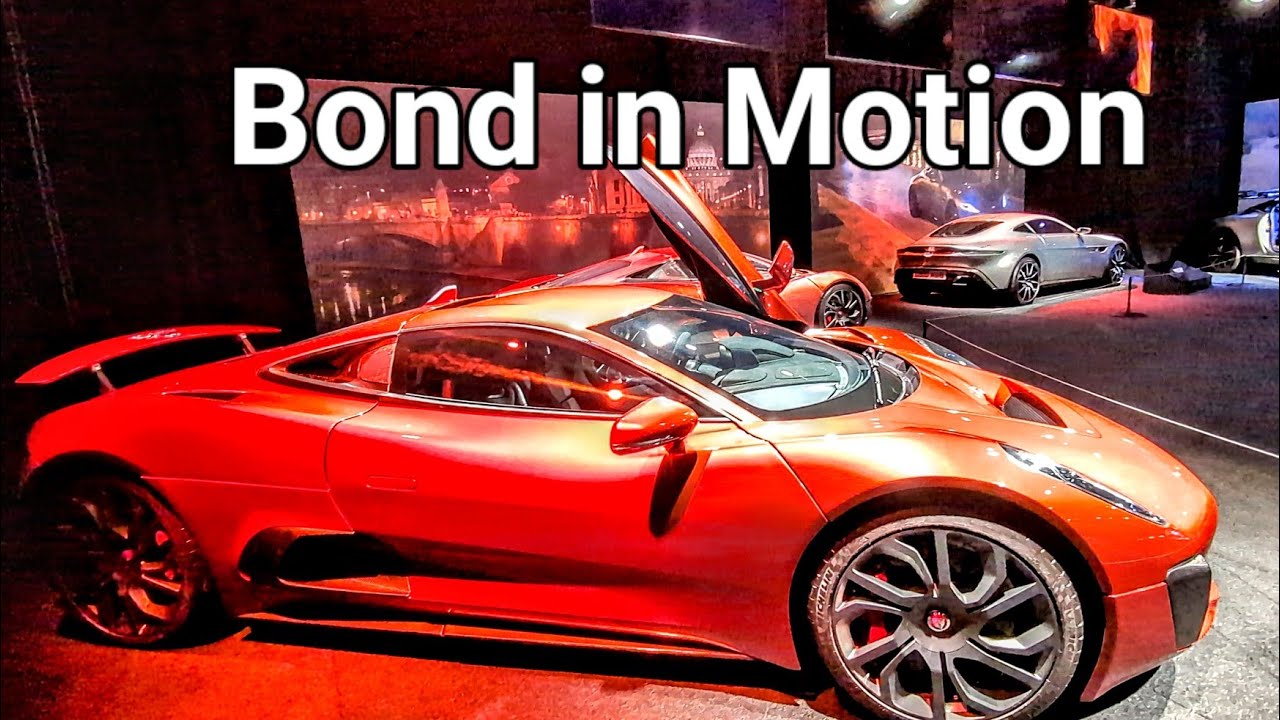 James Bond Cars & Motorcycles in Movies - Bond in Motion Prague Exhibition 2024
