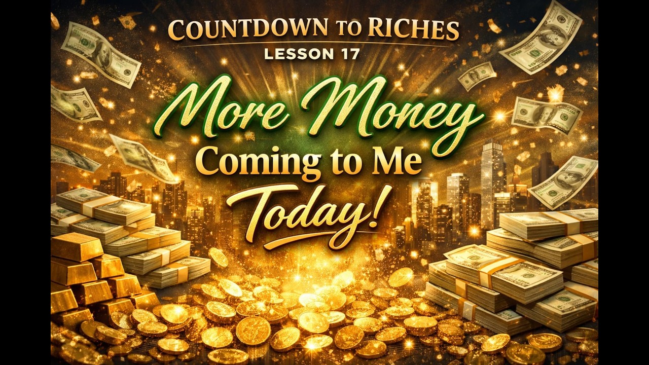 Countdown To Riches lesson 17 - More Money Coming To Me Today