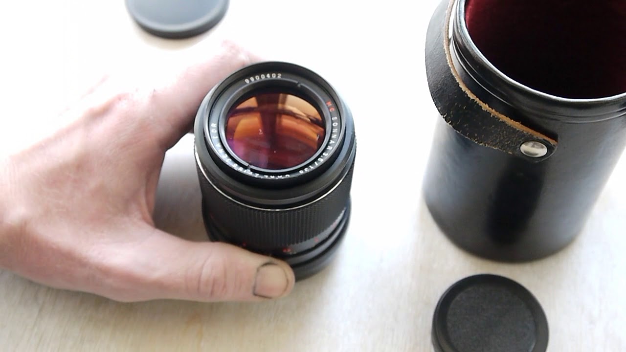 Sonnar 135 mm : тормозит диафрагма. Новости