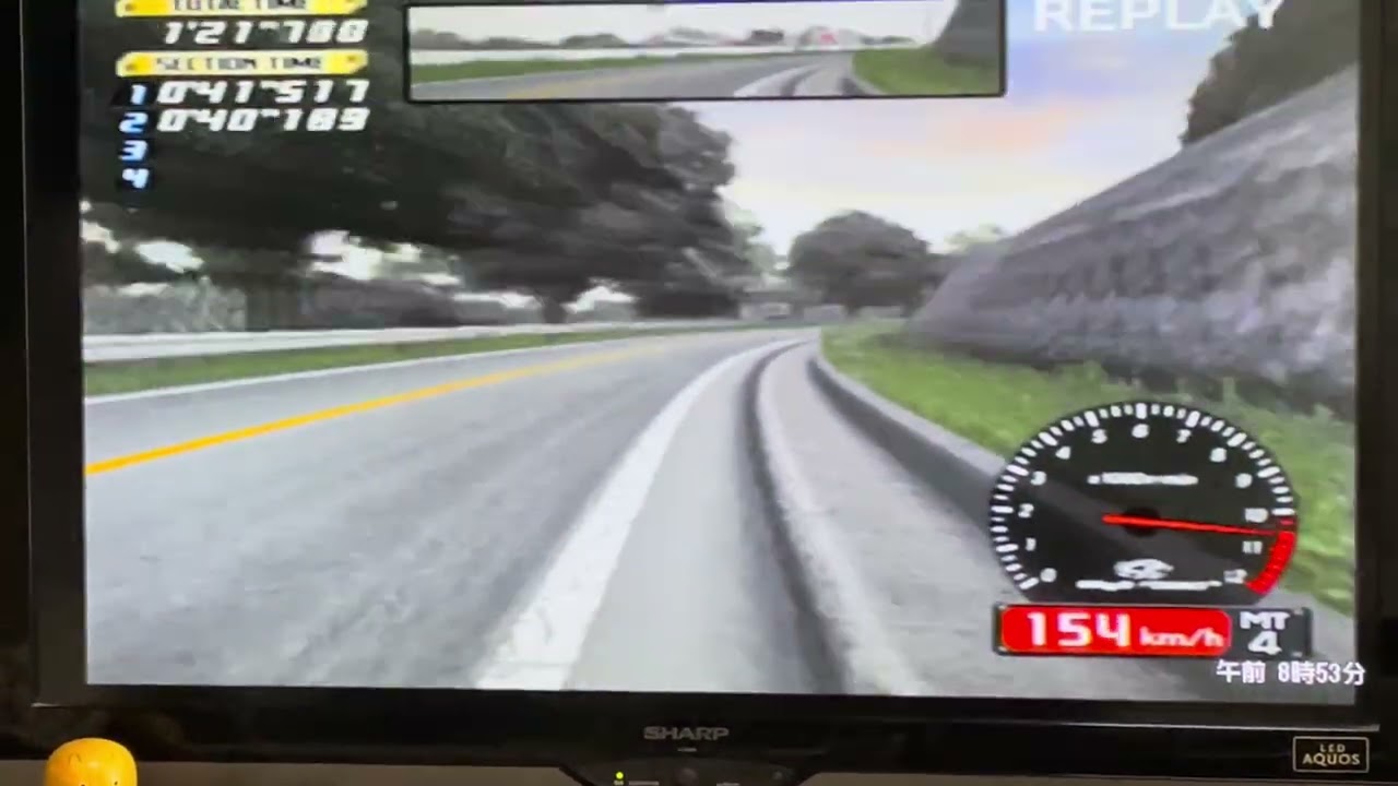 PS2 頭文字D Special stage  秋名下り晴れ 2:48:928