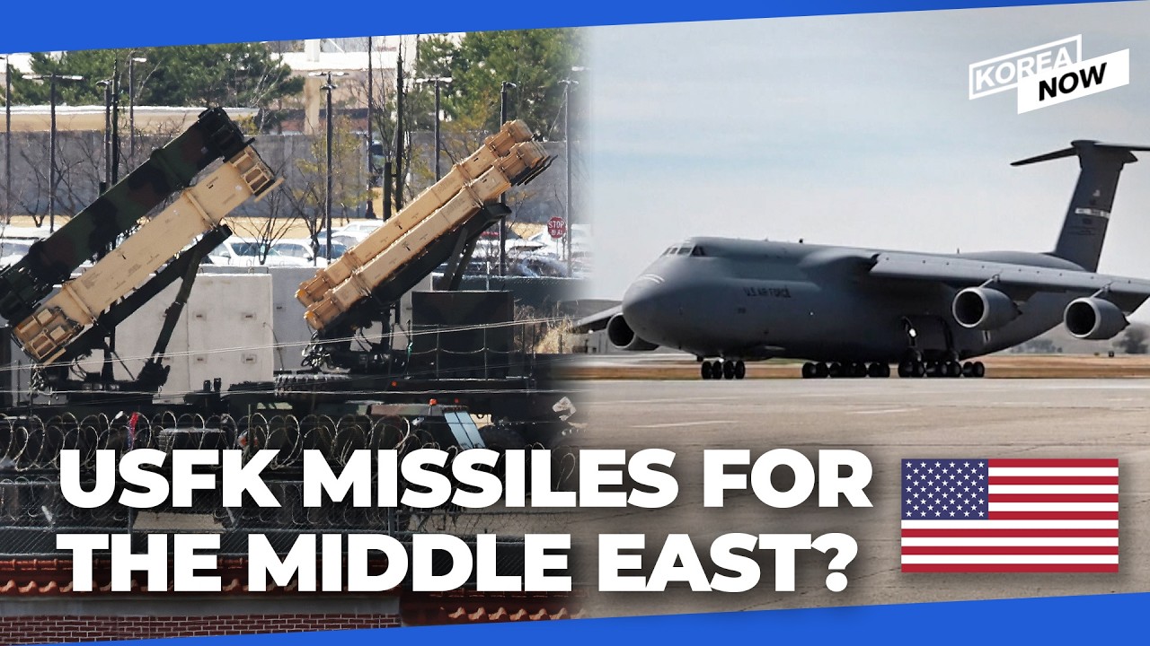 Are these signs that the U.S. is moving missile defense batteries from Korea to the Middle East?