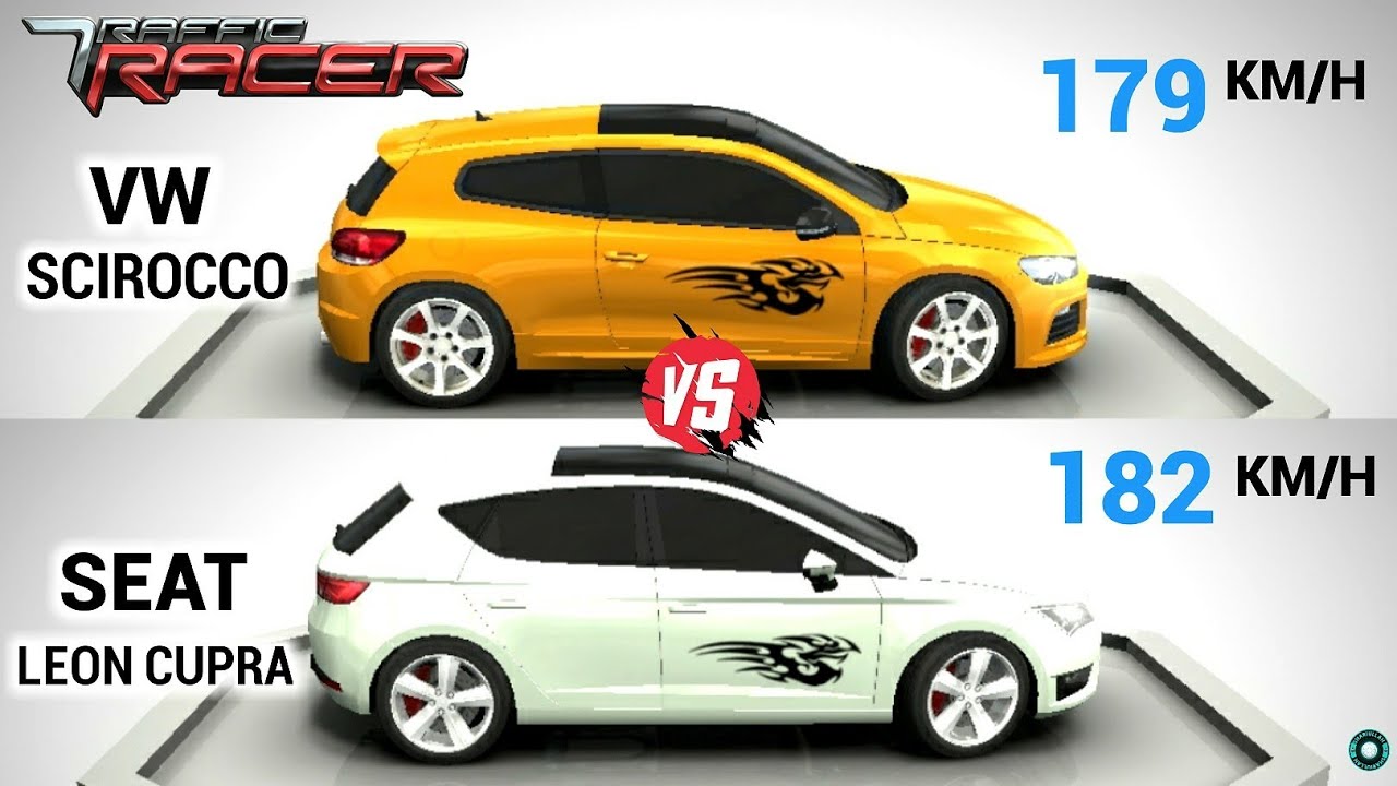 Traffic Racer - VW Scirocco vs. Seat Leon Cupra - Speed Battle 2025 || Official Gameplay