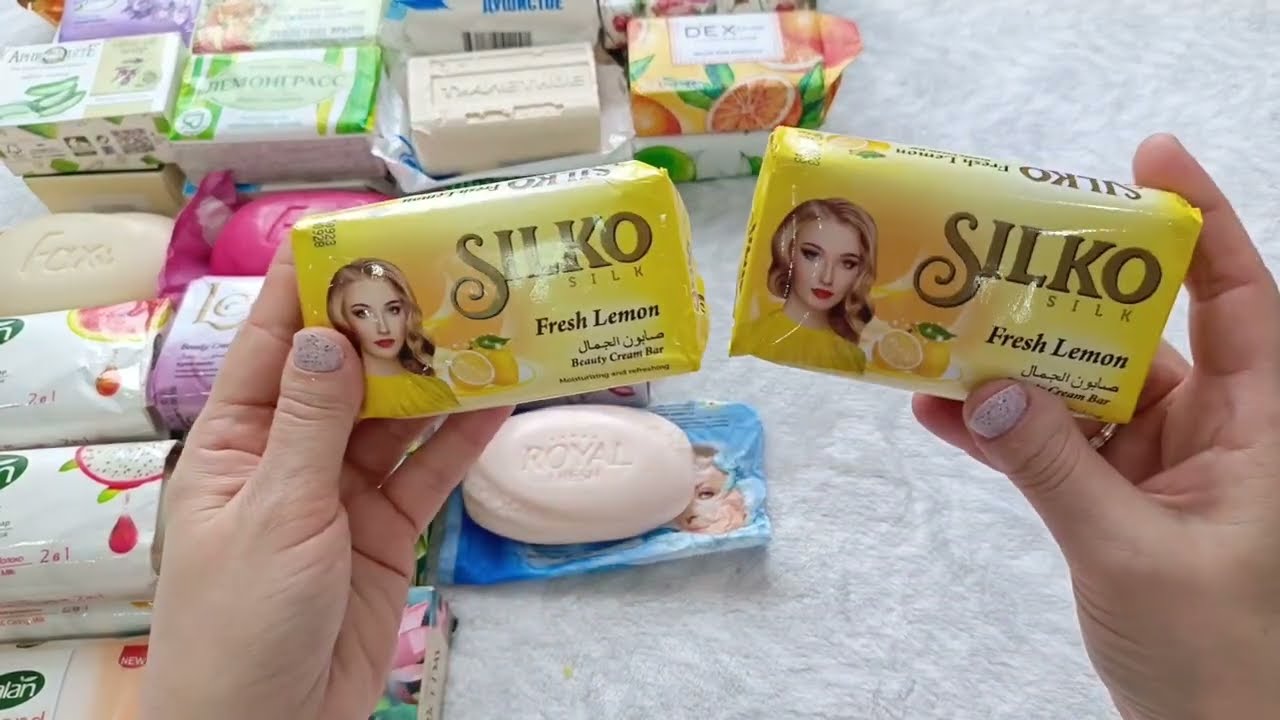 Запасы кускового мыла ✨2025г✨Третья коробка