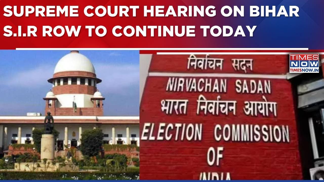 Supreme Court To Hear Petitions Challenging Election Commission's Roll Revision In Bihar | WATCH