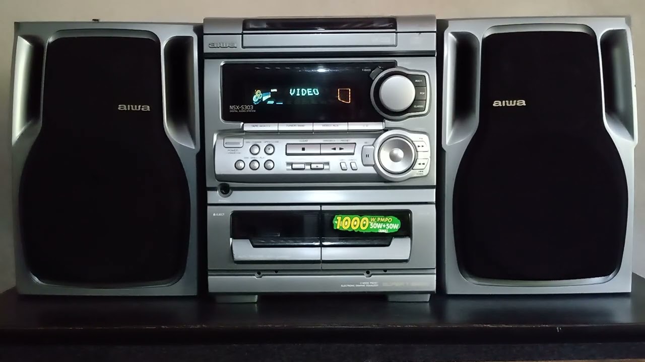 Aiwa NSX-S303 HERMOSO ESTILO